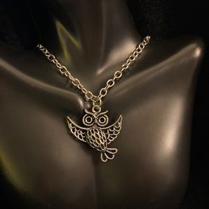 Extra Long Owl Necklace